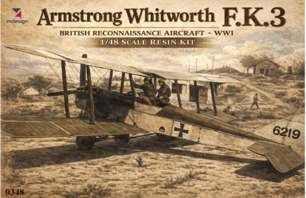 Armstrong Whitworth F.K.3 1/48 – MDesign Scale Models Studio